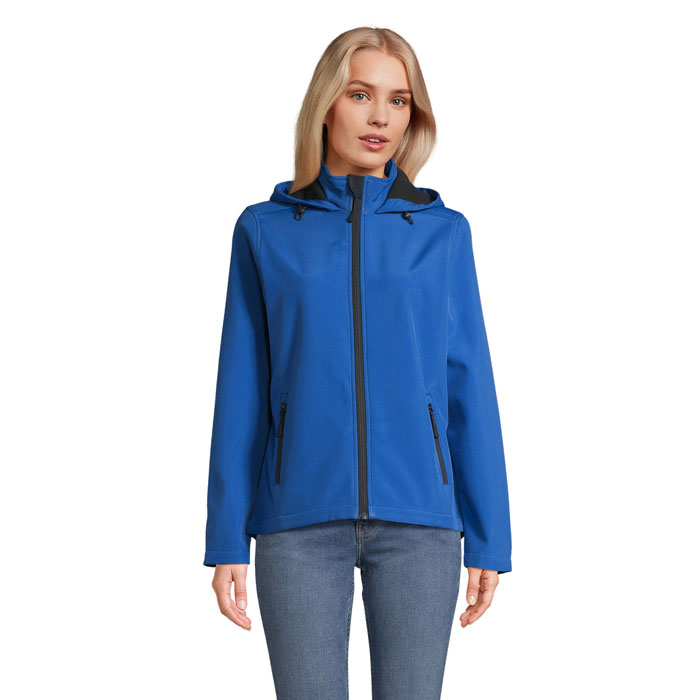 RACE HOODED WOMEN - RACE WOMEN HOODED JACKET - met logo of onbedrukt bestellen - Koningsblauw