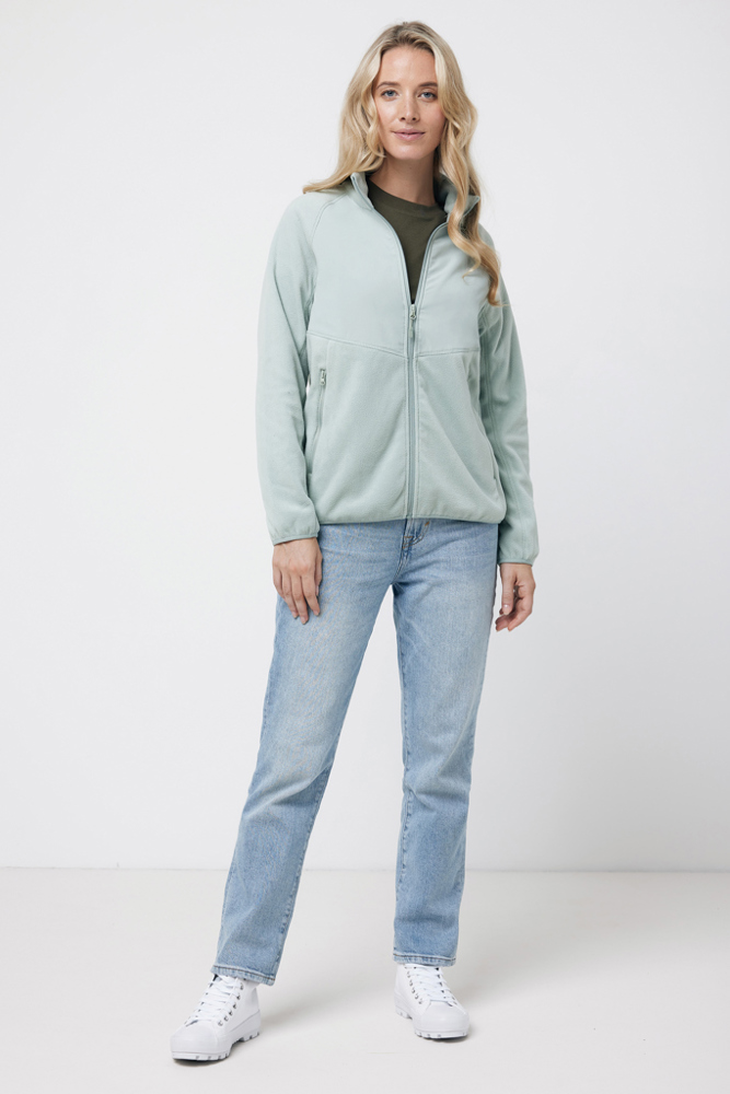 IQONIQ Talung gerecycled polyester fleece jas met rits