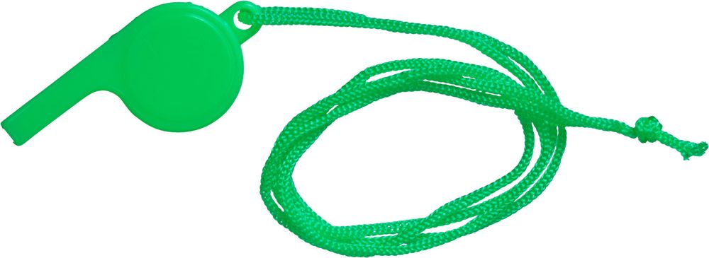 PS fluitje Josh - met logo of onbedrukt bestellen - Groen