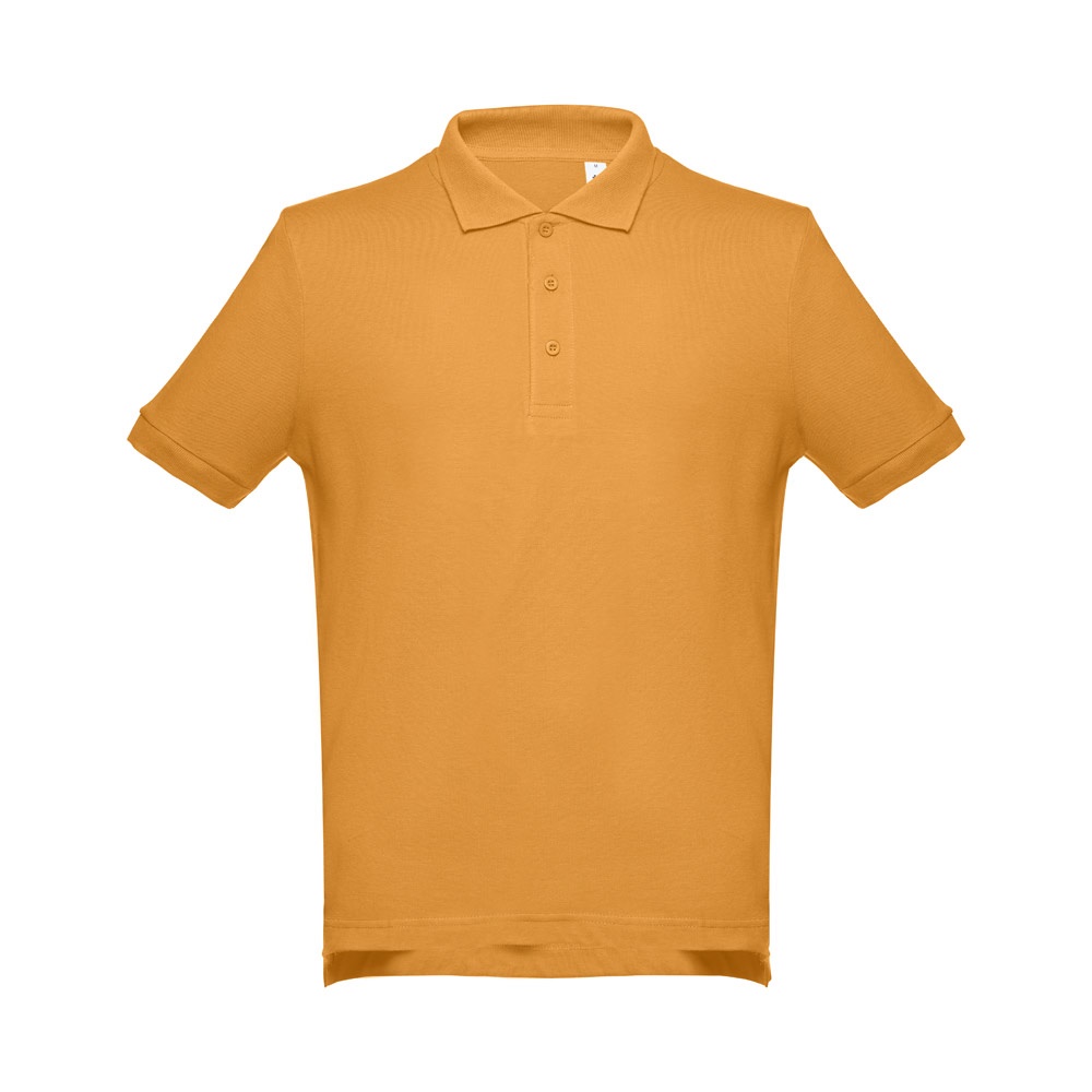 THC ADAM 3XL. Polo t-shirt voor mannen - met logo of onbedrukt bestellen - Donkergeel