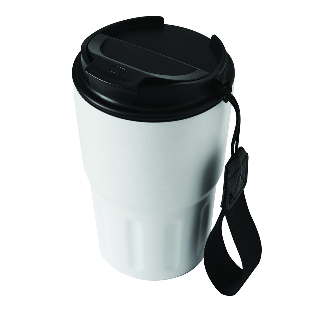 TRAVEL MUG - Isoleerbeker - voor bedrijven en relatiegeschenken - Wit