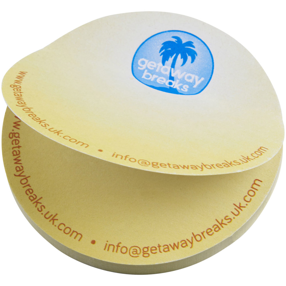 Sticky-Mate® cirkelvormige gerecyclede sticky notes