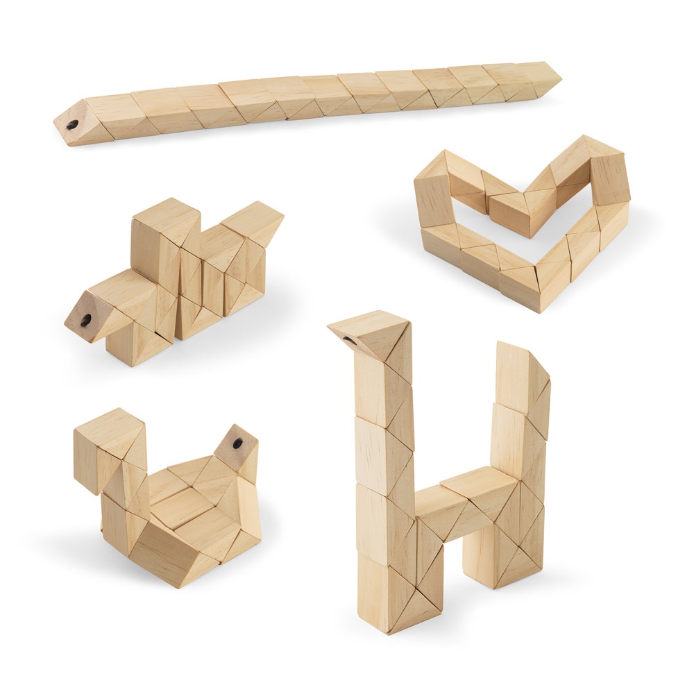 THINKO. Houten puzzel met 24 stukjes - voor bedrijven en relatiegeschenken