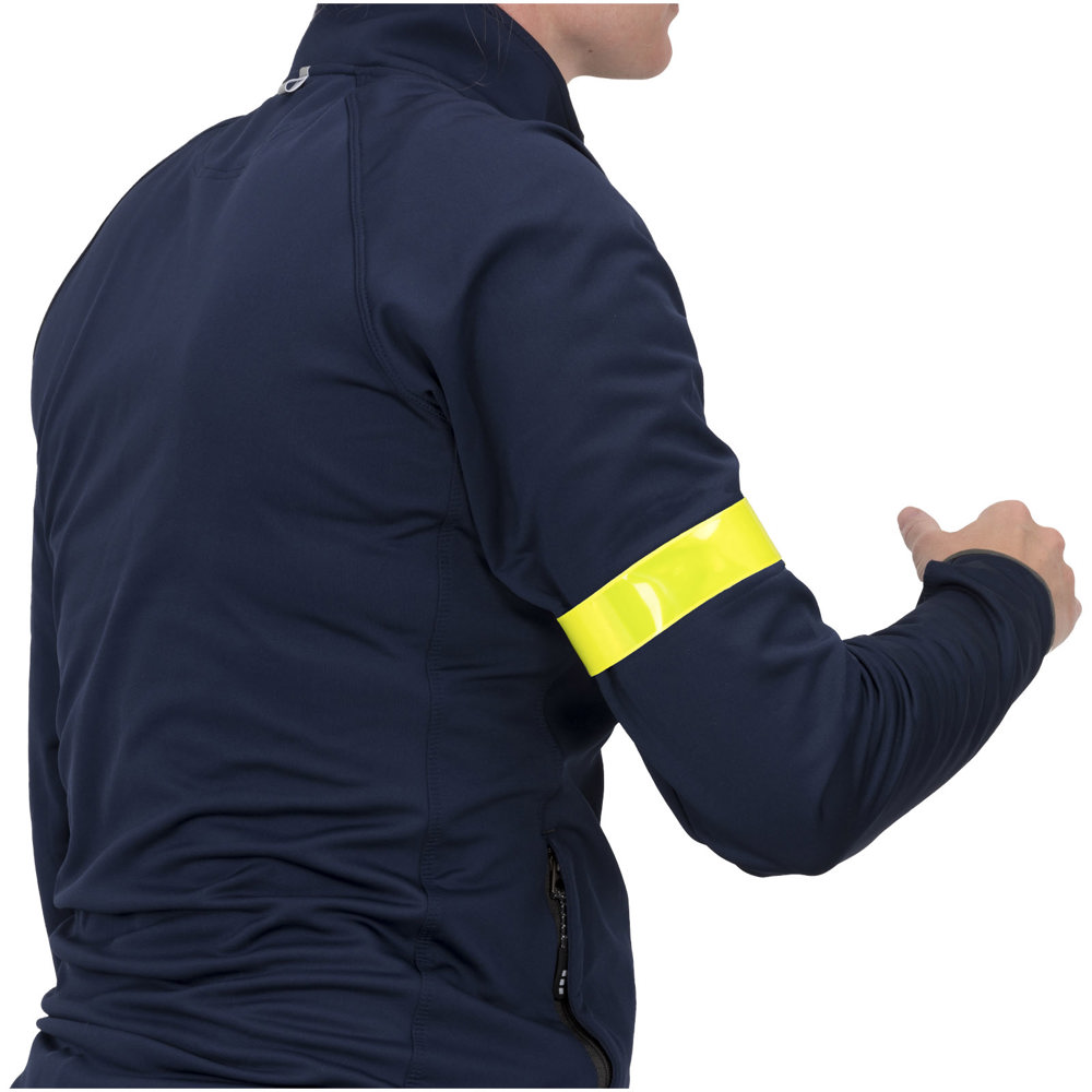 RFX™ Johan 38 cm reflecterende PVC veiligheids-slapwrap - voor bedrijven en relatiegeschenken - Neon Geel