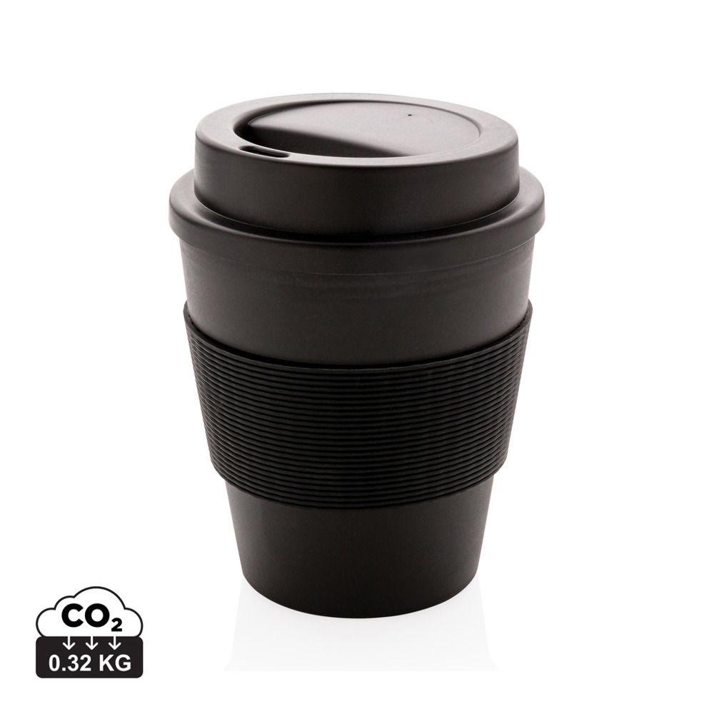 Herbruikbare koffiebeker met schroefdop 350ml