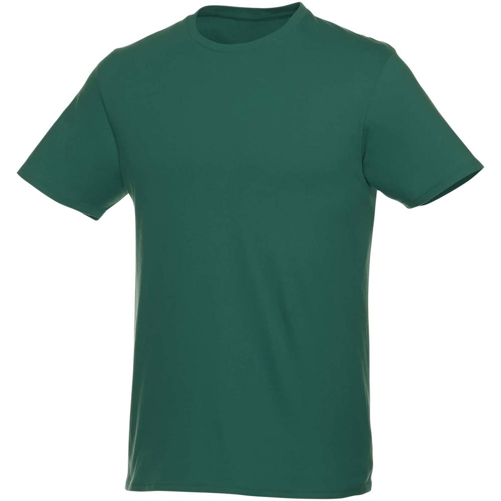 Heros heren t-shirt met korte mouwen - met logo of onbedrukt bestellen - Bosgroen