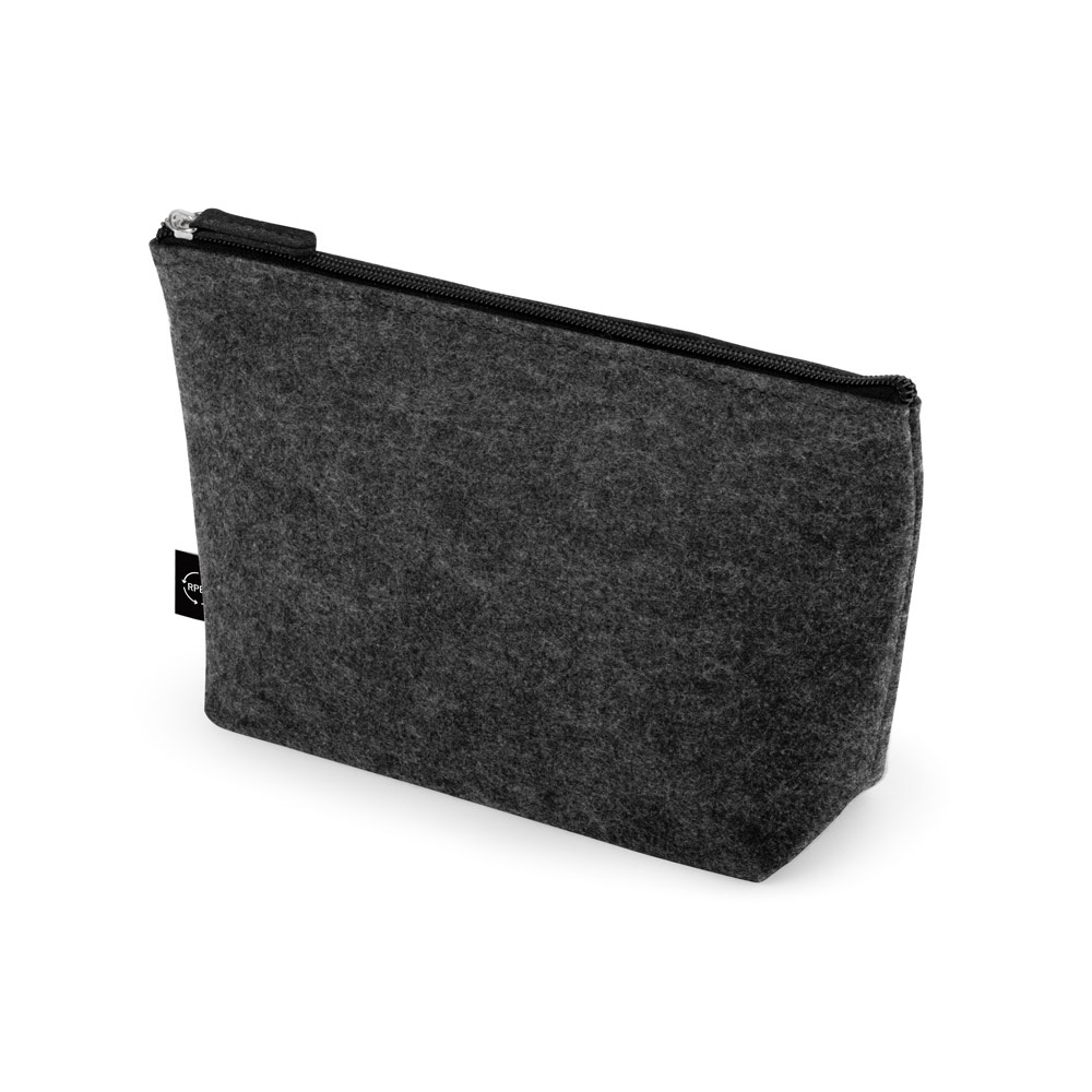 MALLORCA. Multifunctionele tas van gerecycled vilt (100% rPET) - kopen of bedrukken - donkergrijs