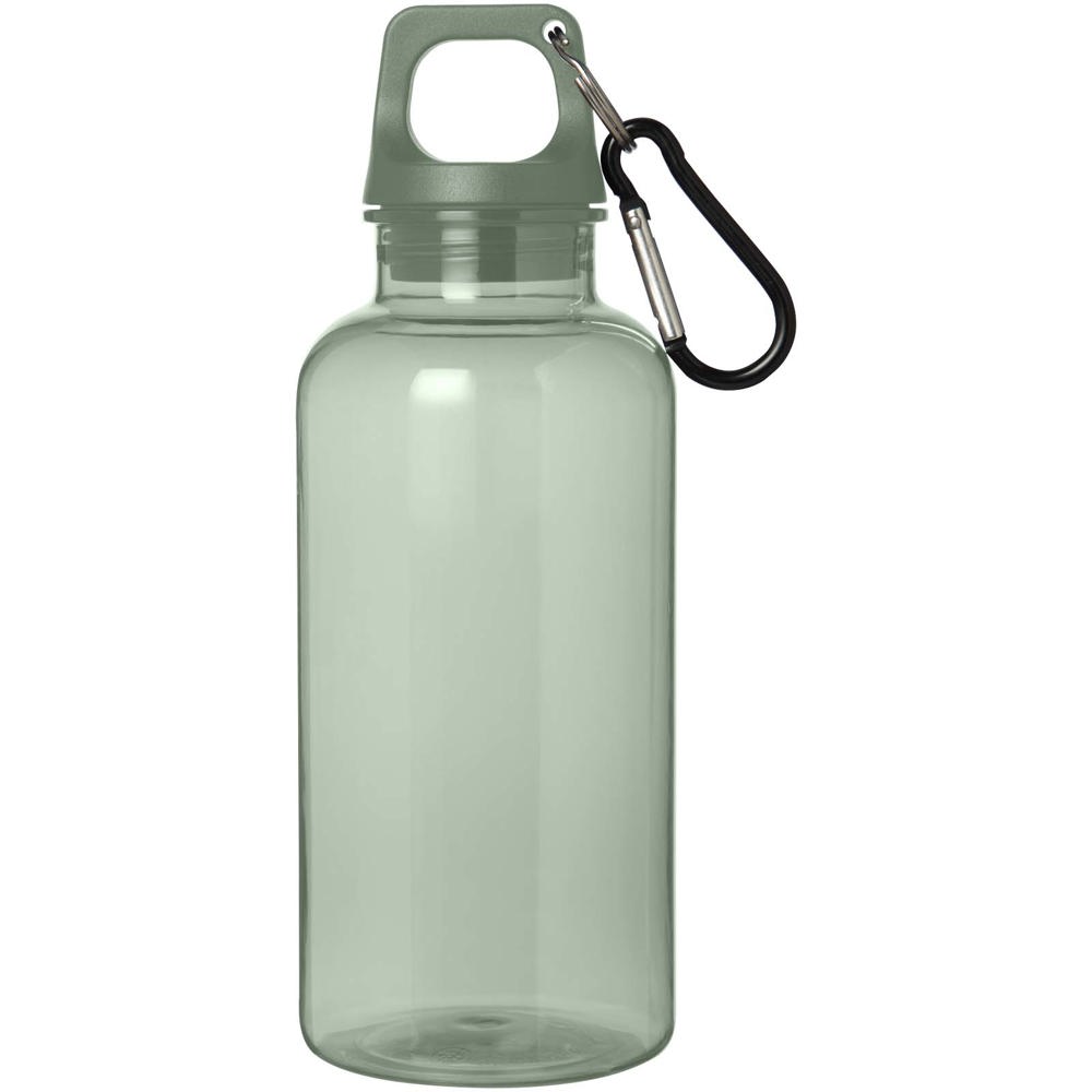 Oregon 400 ml waterfles van RCS-gecertificeerd gerecycled plastic met karabijnhaak
