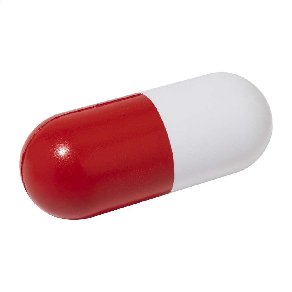 Stressul - antistress ball - bedrukt of onbedrukt verkrijgbaar - rood