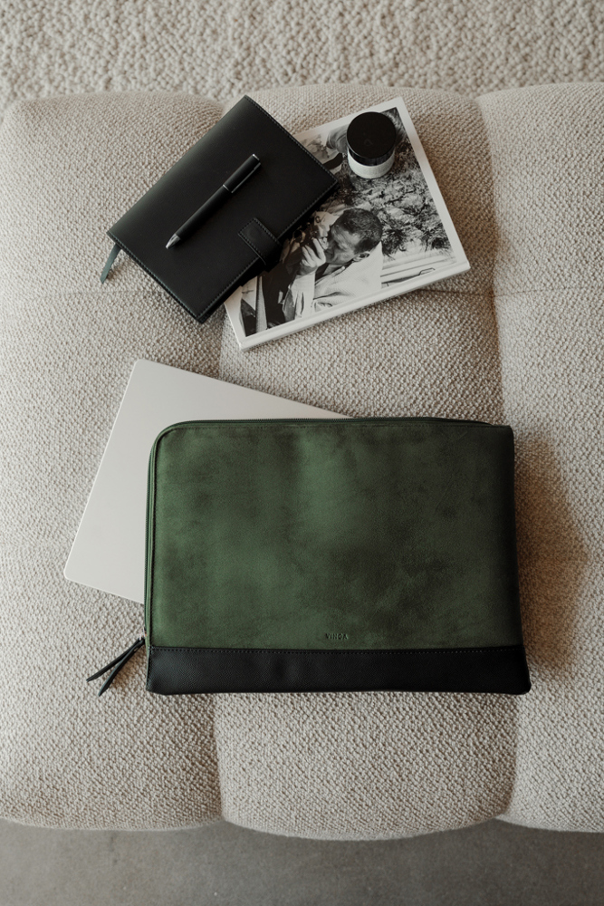 VINGA Marlow RCS recycled polyester 16" laptop sleeve