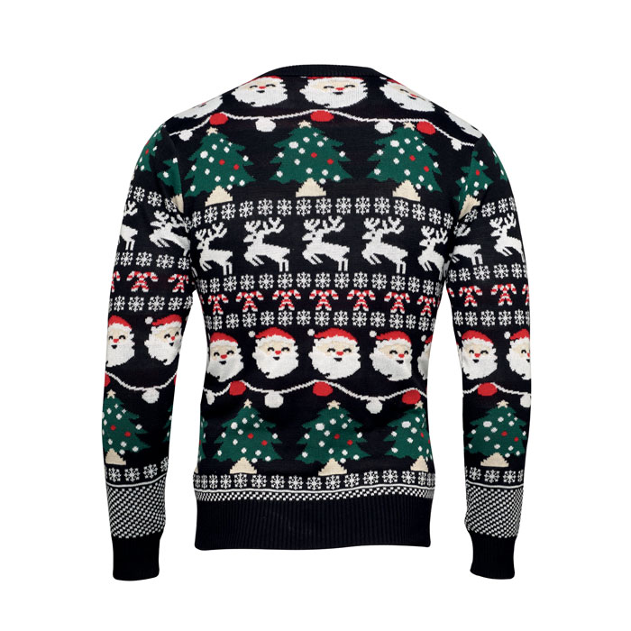 SHAMIS LARGE - Kerst LED-trui L/XL