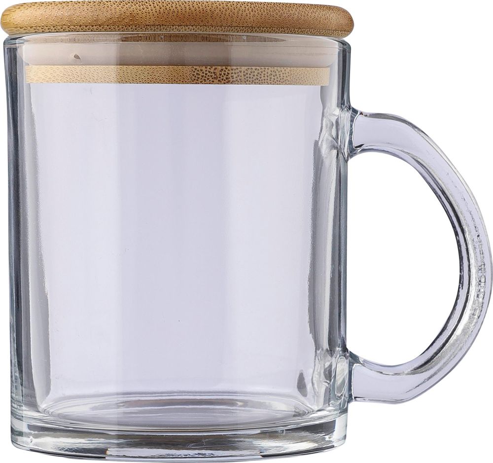 Gerecycled glazen drinkbeker 300 ml Ashley - voor bedrijven en relatiegeschenken