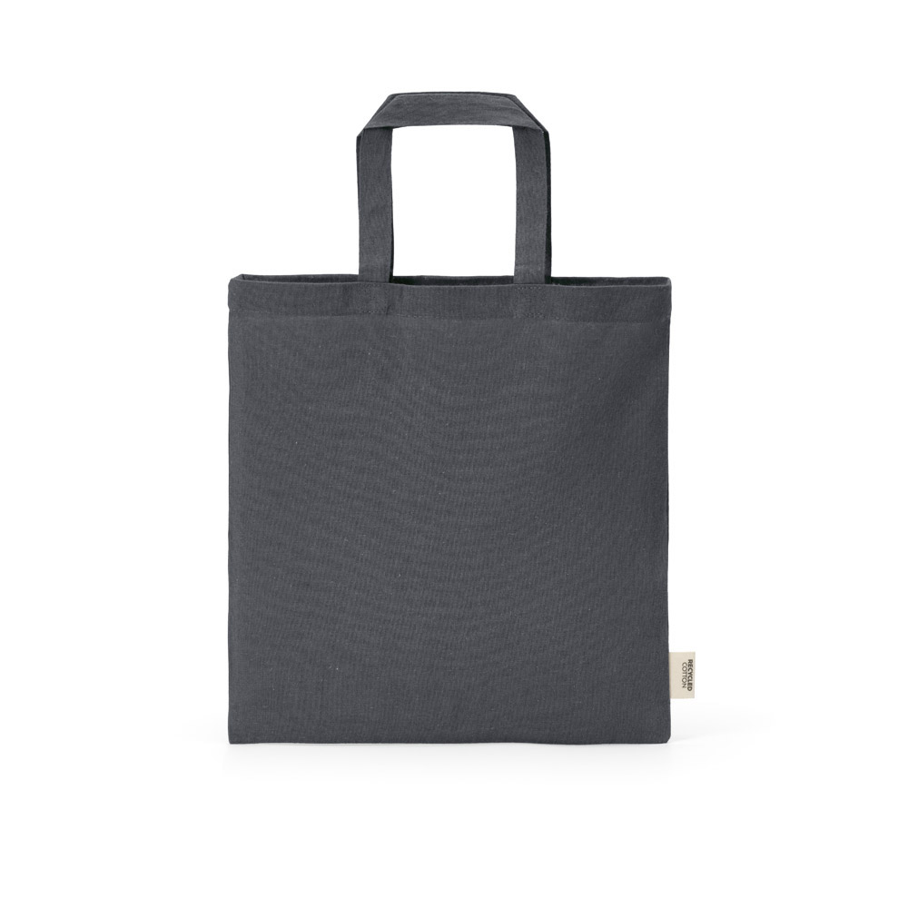 Aneto Shopping Bag rCotton 140gsm. 30cm Handles - grijs