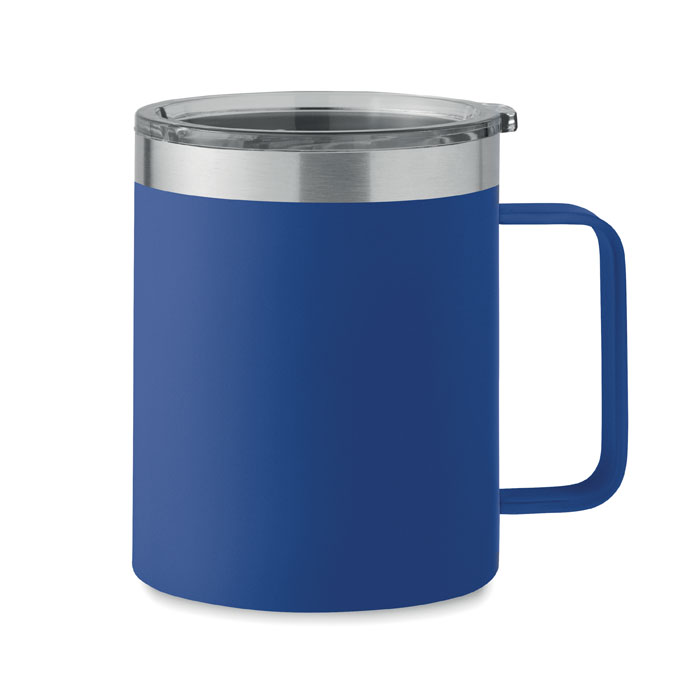 INARI - Dubbelwandige beker 300 ml - voor bedrijven en relatiegeschenken - blauw