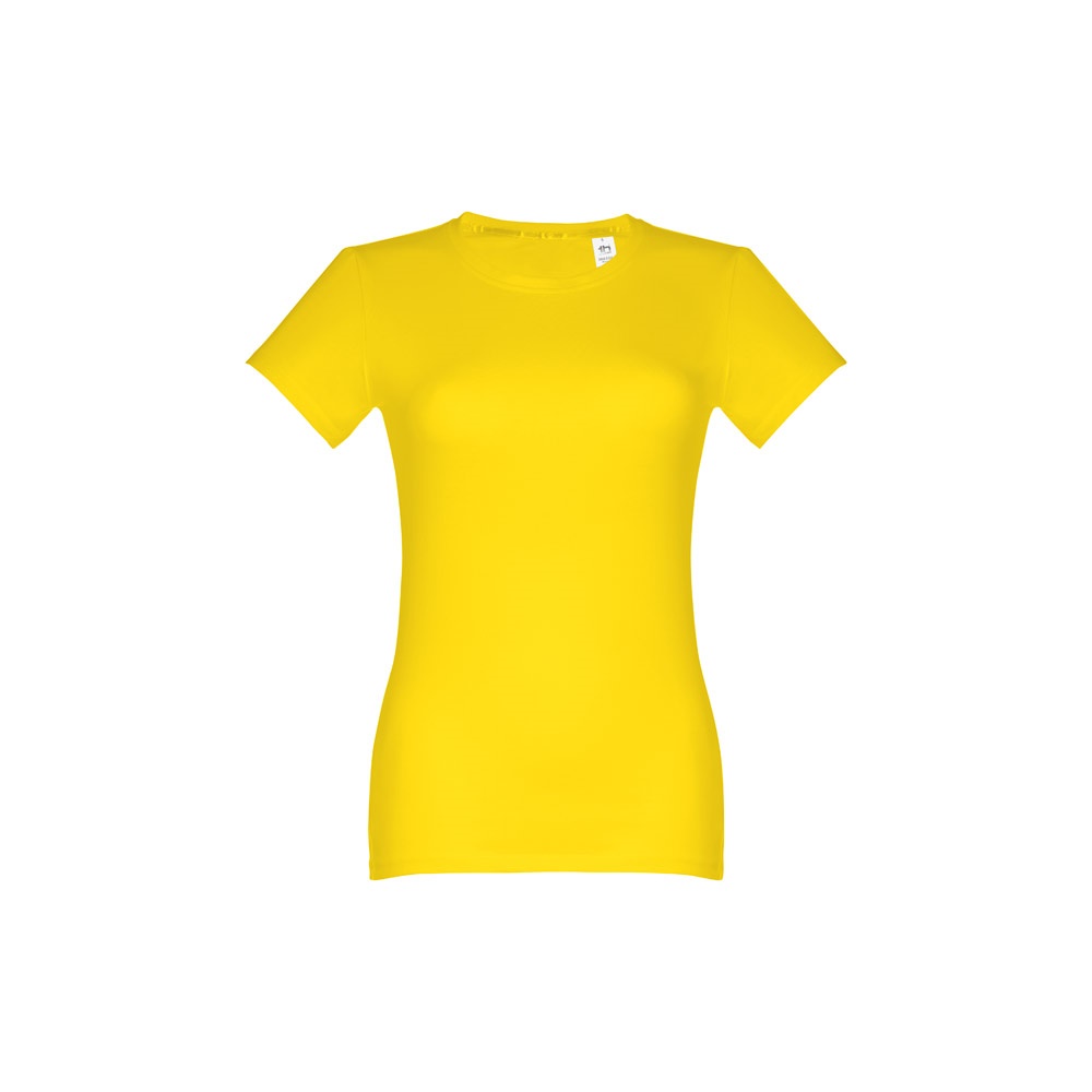 THC ANKARA WOMEN. T-shirt voor vrouwen - voor bedrijven en relatiegeschenken - geel