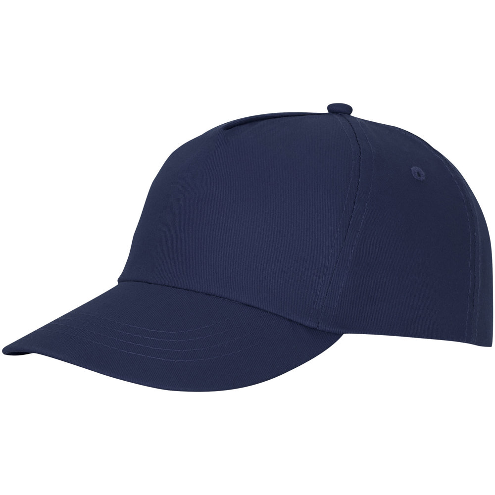 Feniks 5 panel cap - met logo of onbedrukt bestellen - Marineblauw