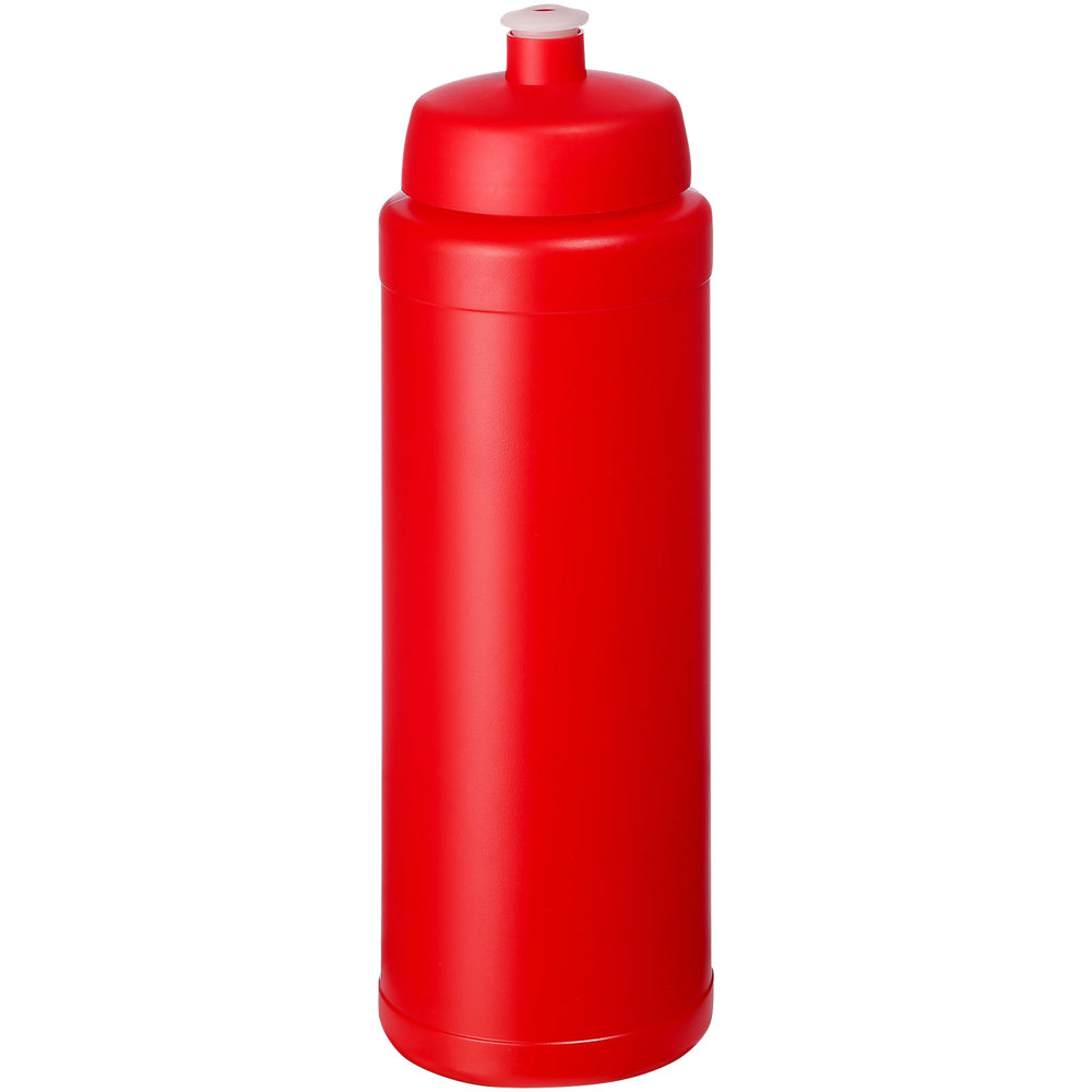 Baseline® Plus grip 750 ml sportfles met sportdeksel - bedrukt of onbedrukt verkrijgbaar - Rood