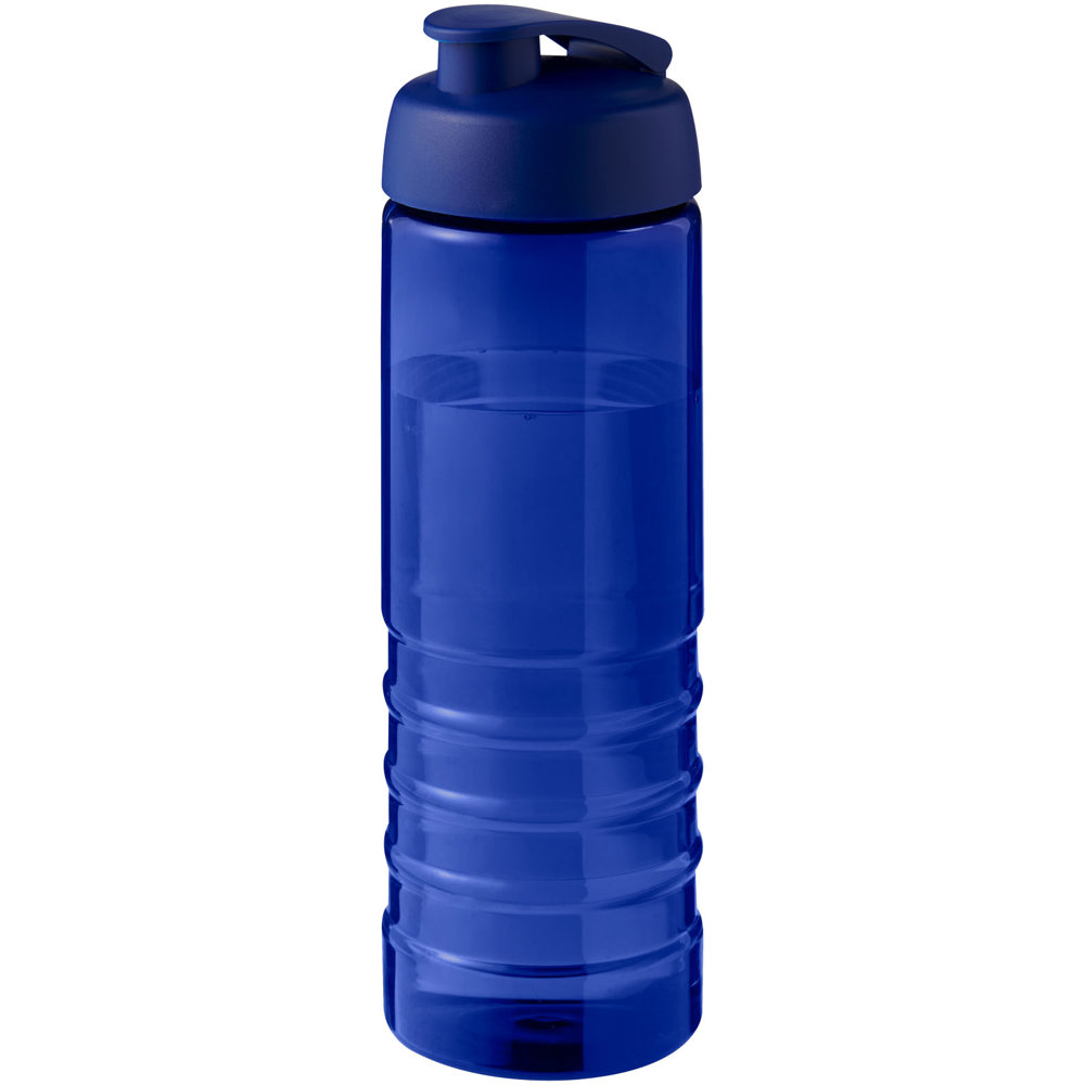 H2O Active® Eco Treble 750 ml drinkfles met klapdeksel - voor bedrijven en relatiegeschenken - Blauw, Blauw