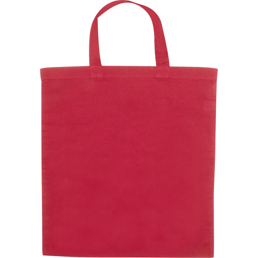Katoenen tas met korte hengsels