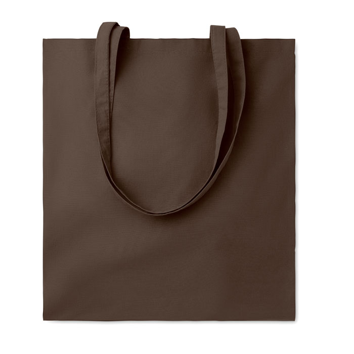 COTTONEL COLOUR++ - Boodschappentas 180 g/m² - bedrukt of onbedrukt verkrijgbaar - Chocolade