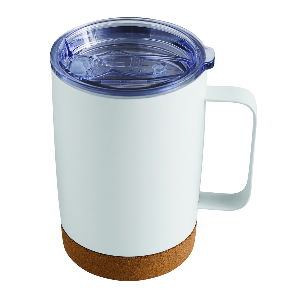 STEELJOURNEY - Vacuüm drinkbeker - met logo of onbedrukt bestellen - Wit