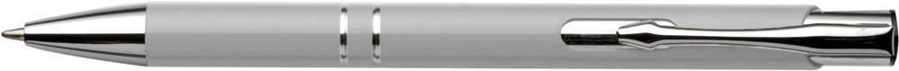 Aluminium balpen Albacete - voor bedrijven en relatiegeschenken - Zilver