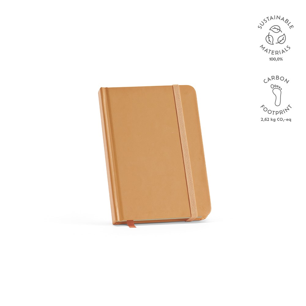 Marquez A6 notitieboek gerecycled papier 70 gsm - voor bedrijven en relatiegeschenken - Camel