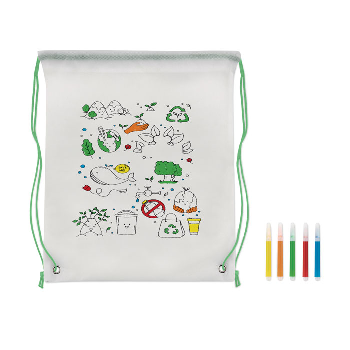 CARRYDRAW - Non-woven trekkoord rugzak