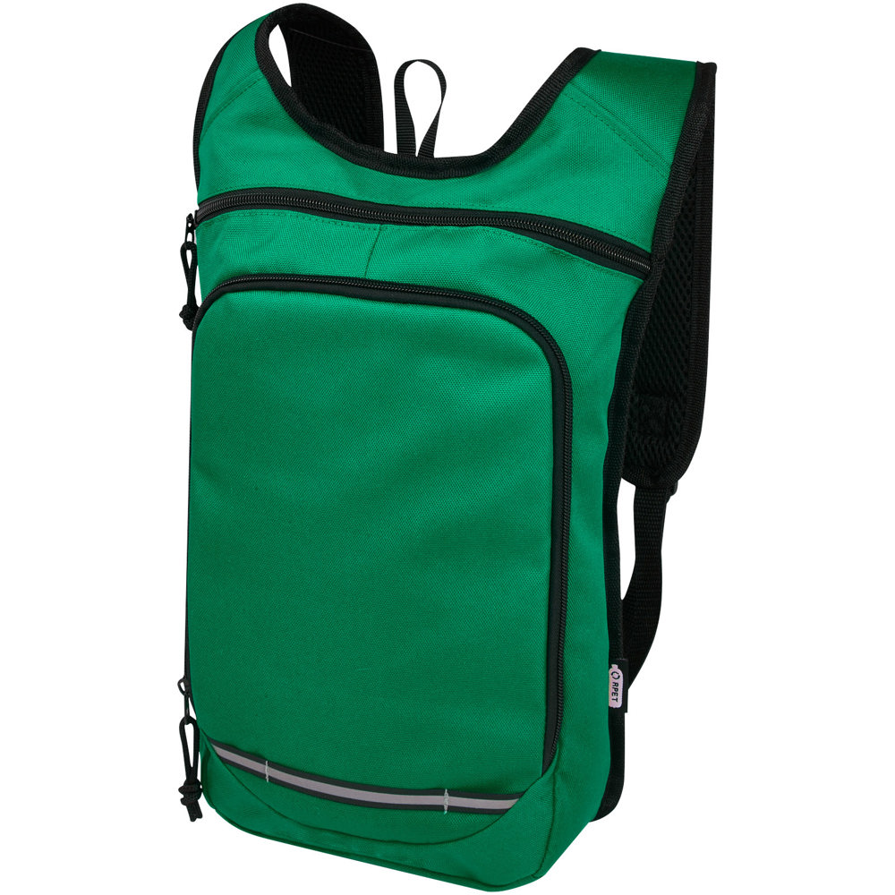Trails GRS RPET outdoor rugzak 6,5 L - met logo of onbedrukt bestellen - Groen