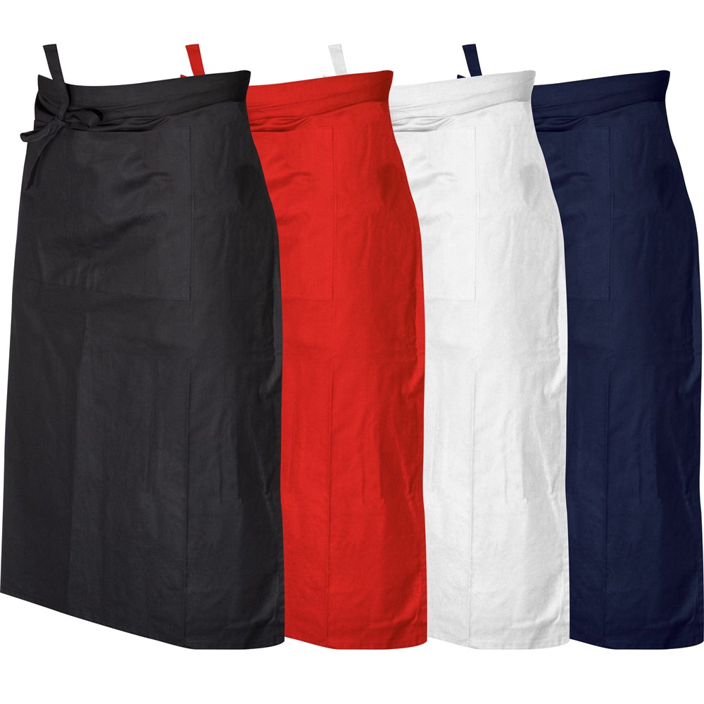Schort large van 180g Eco Tex - bedrukt of onbedrukt verkrijgbaar