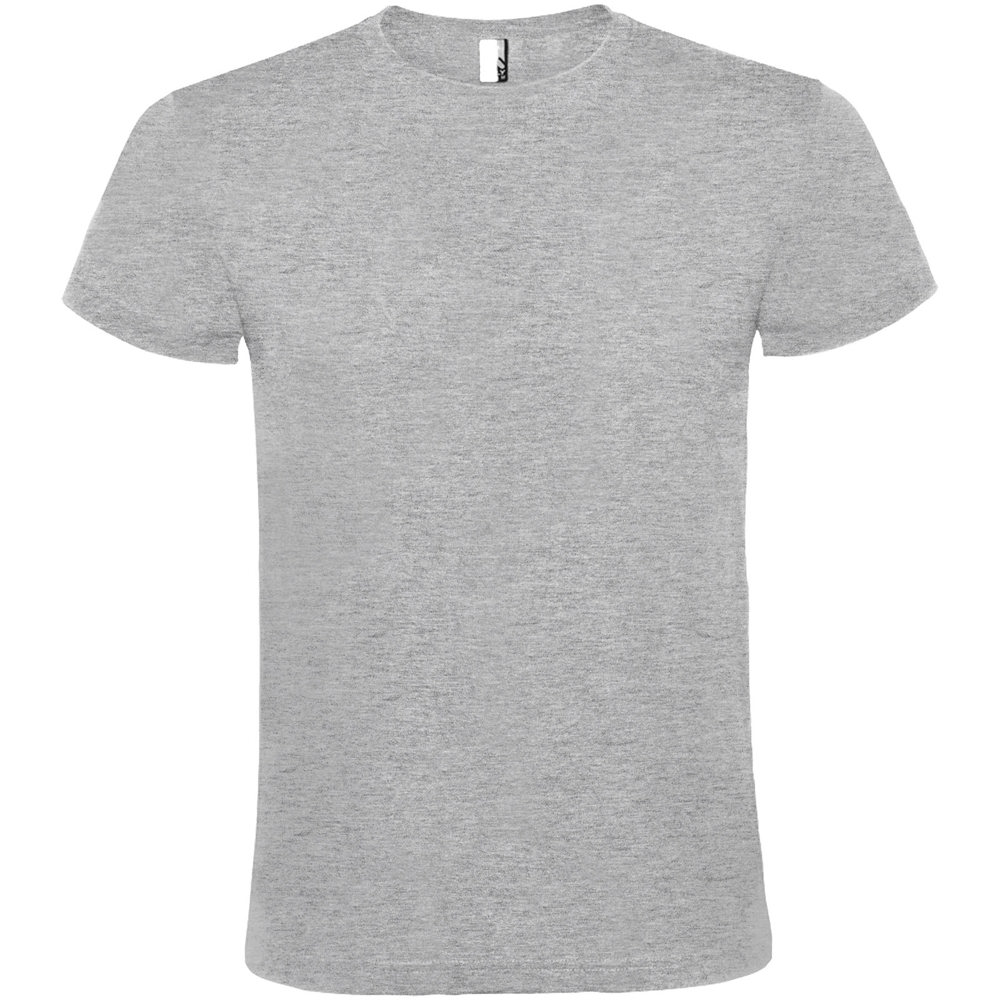 Atomic unisex T-shirt met korte mouwen - voor bedrijven en relatiegeschenken - Gemêleerd grijs