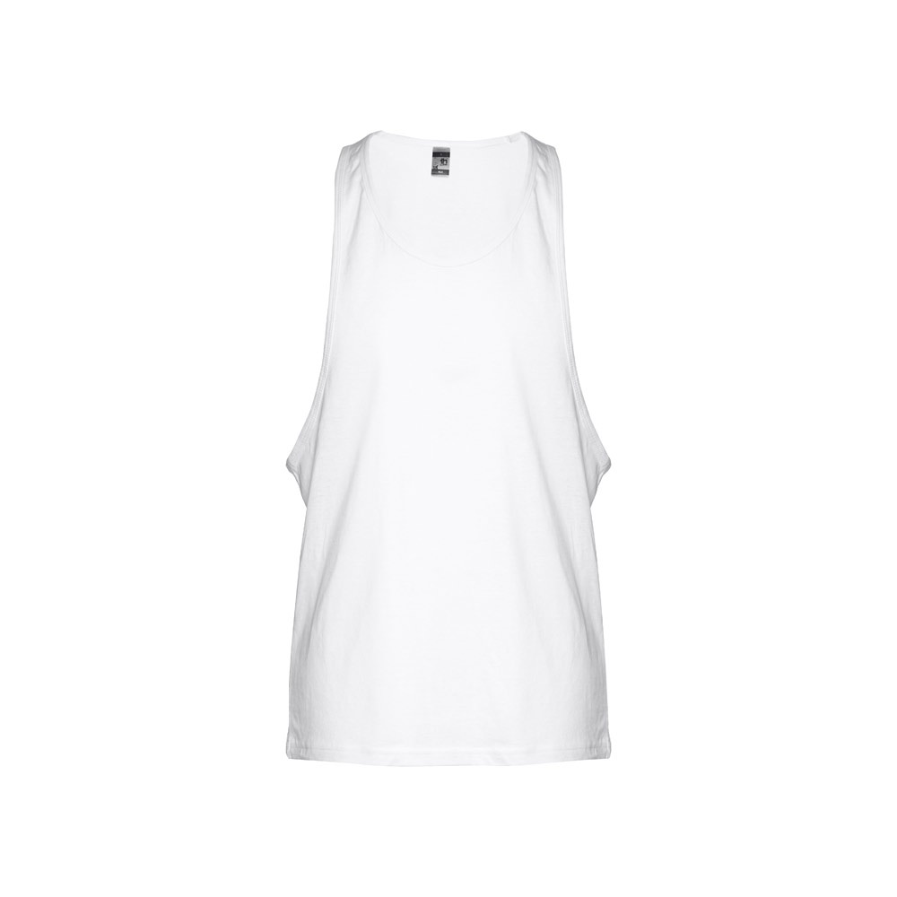 THC IBIZA WH. Katoenen heren-T-shirt met lange mouwen - kopen of bedrukken - wit