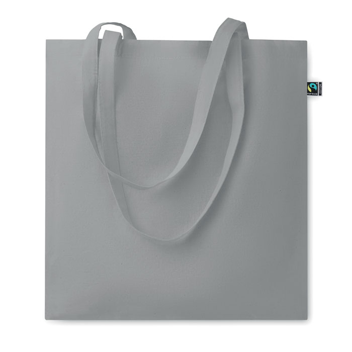OSOLE COLOUR - Fairtrade boodschappentas 140gr - voor bedrijven en relatiegeschenken - grijs