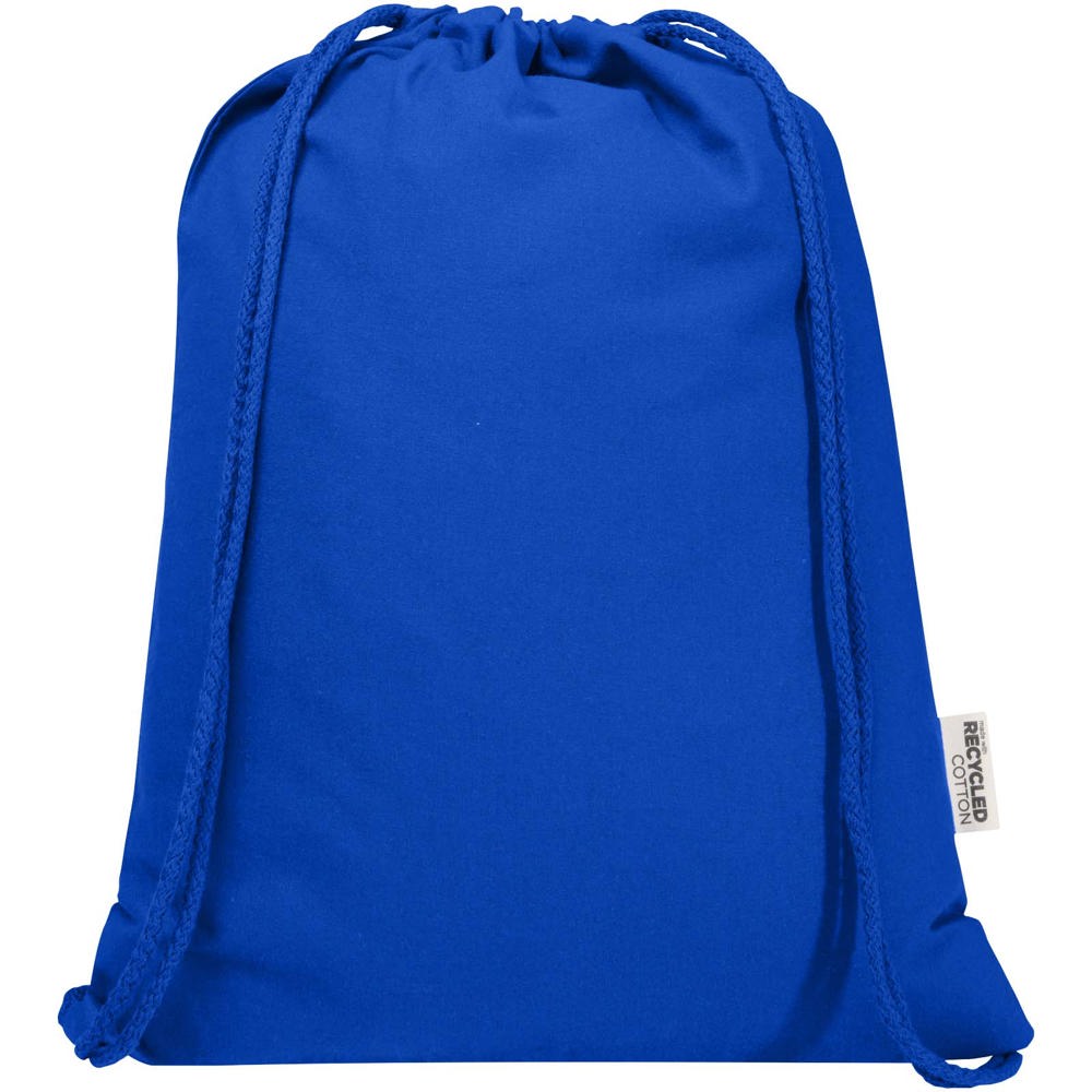 Oregon Blend 140 g/m² GRS gerecyclede tas met trekkoord 5 l