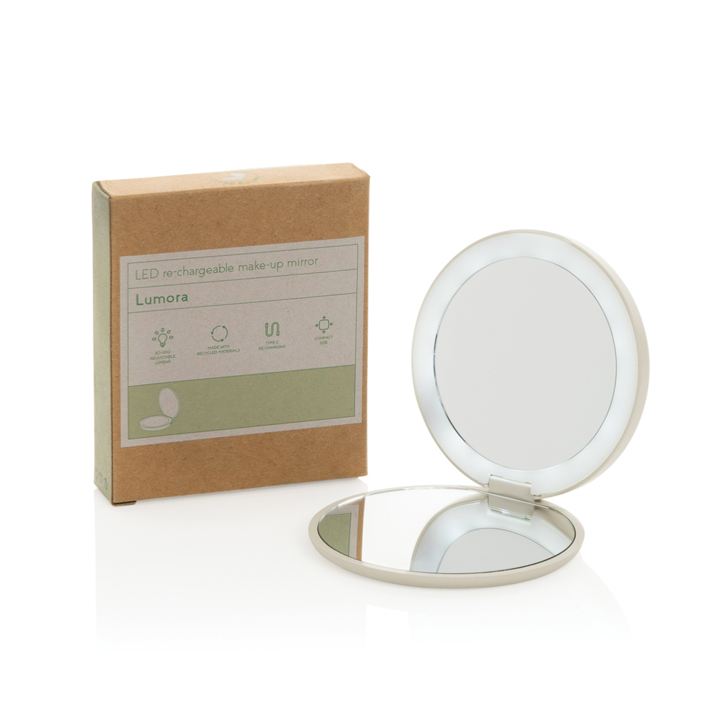Lumora RCS rplastic oplaadbare LED make-upspiegel