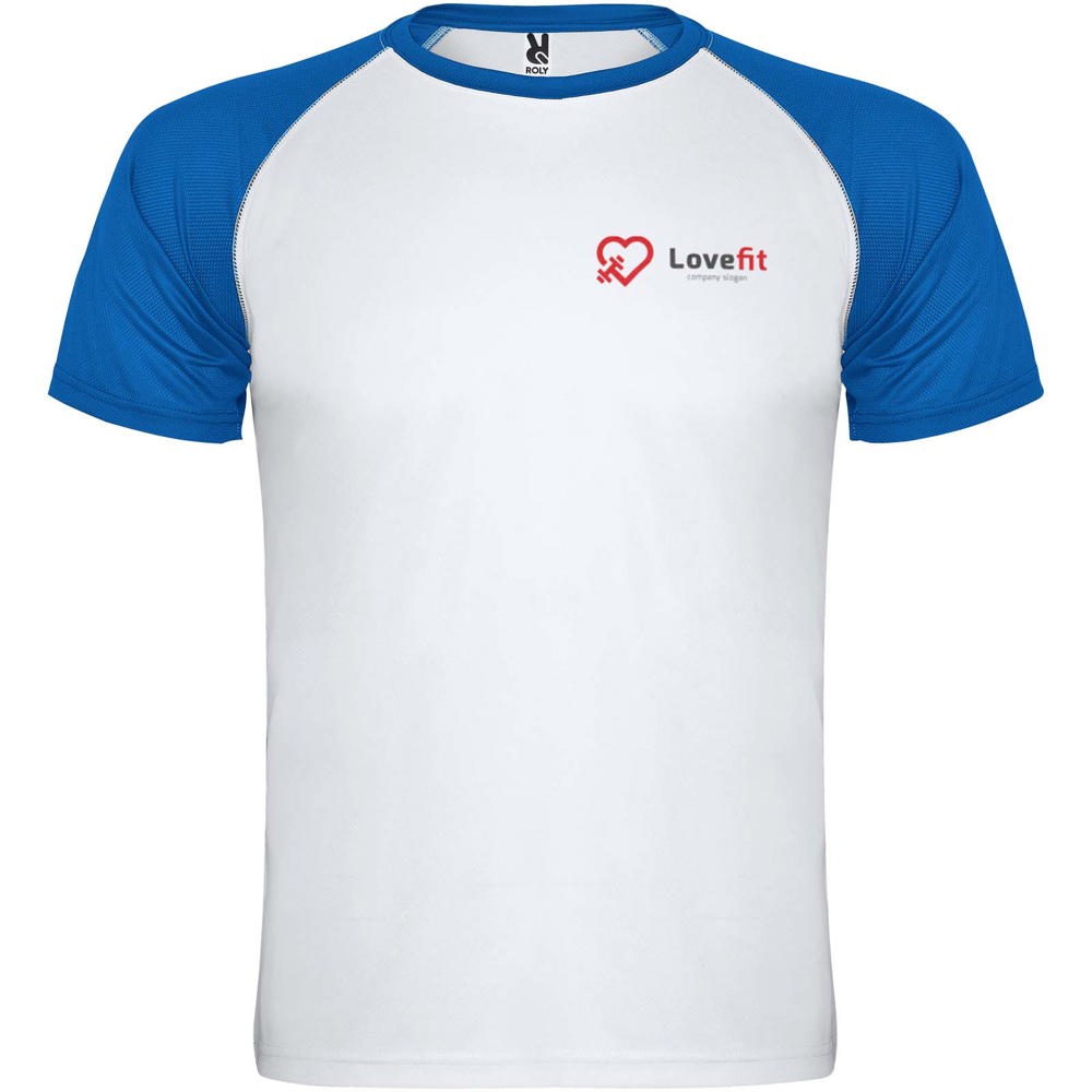 Indianapolis 140 g/m² sportshirt met korte mouwen voor kinderen