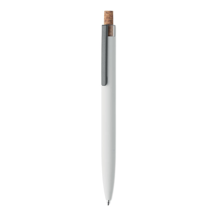 BERGAMO + - Gerecyclede aluminium pen - kopen of bedrukken - Wit
