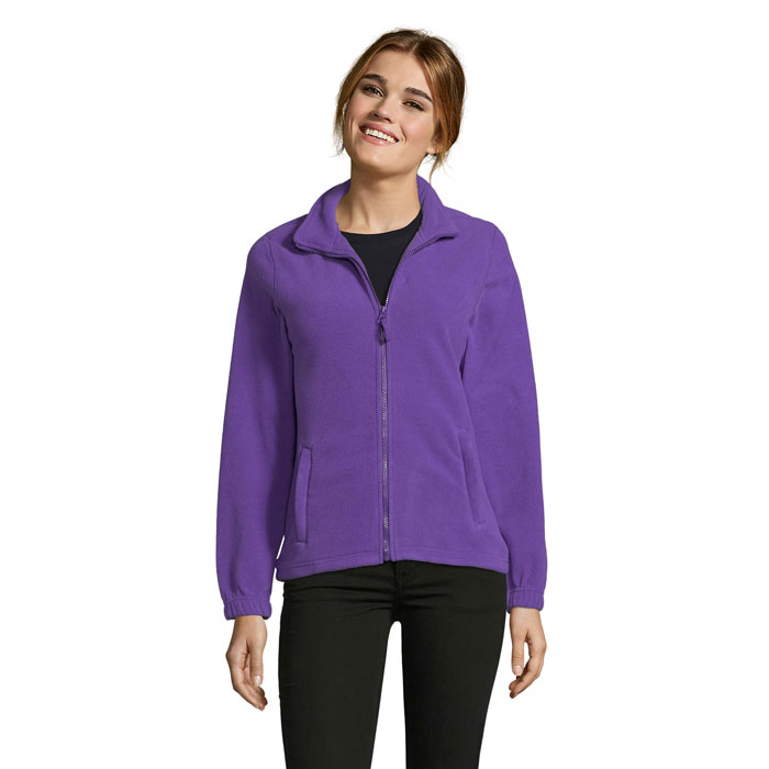 NORTH WOMEN - NORTH WOMEN Fleece 300g - bedrukt of onbedrukt verkrijgbaar - Donker Paars