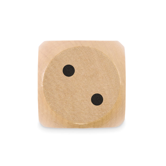 DADO - Schima houten dobbelsteen 5cm