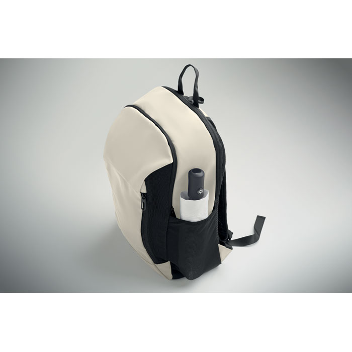 KOROVIN - 15" zachte PU laptop rugzak