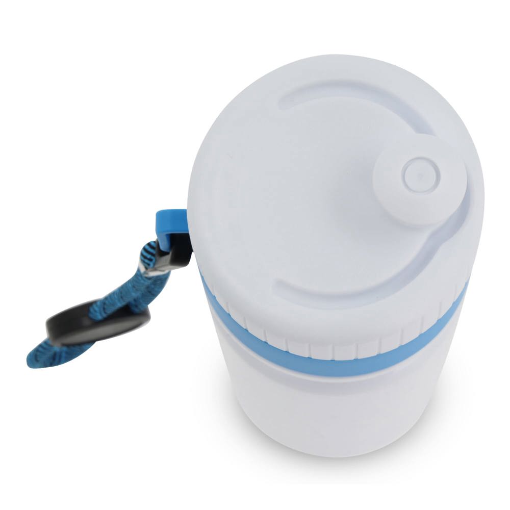 Sportbidon met rand en koord 750ml