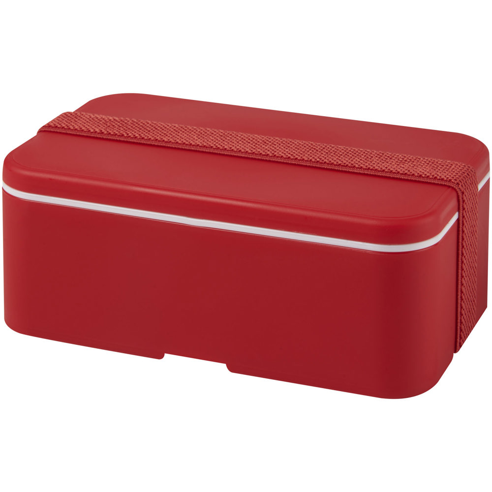 MIYO 700 ml enkellaagse lunchbox - met logo of onbedrukt bestellen - Rood, Rood