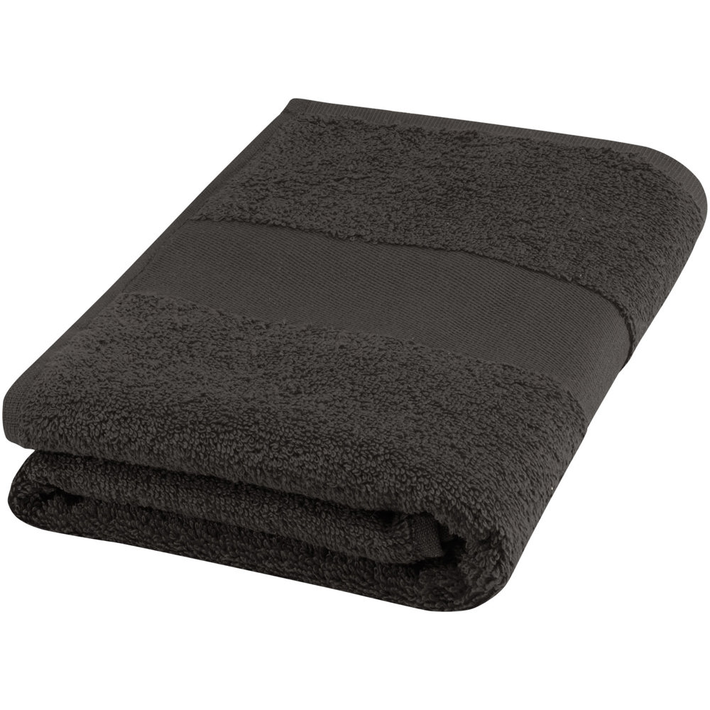 Charlotte handdoek 50 x 100 cm van 450 g/m² katoen - bedrukt of onbedrukt verkrijgbaar