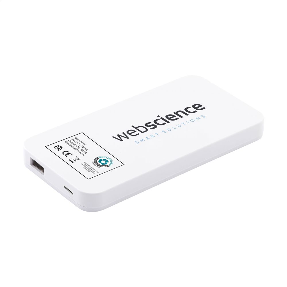 Solar RCS Powerbank 4000 oplader
