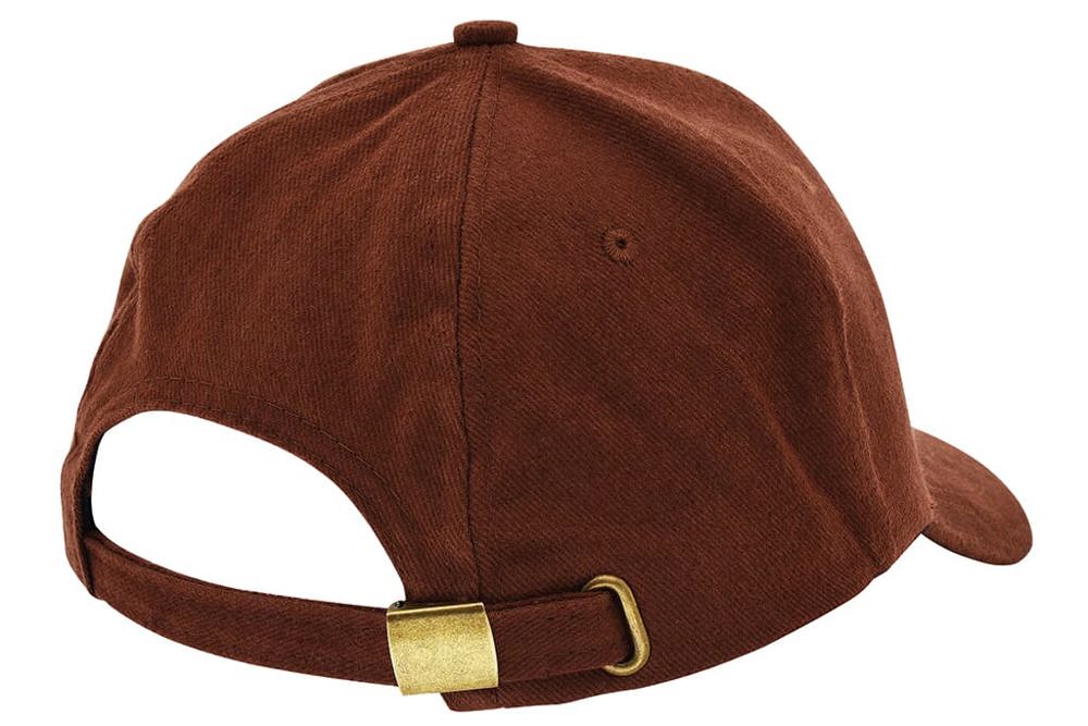 Turned brushed cap