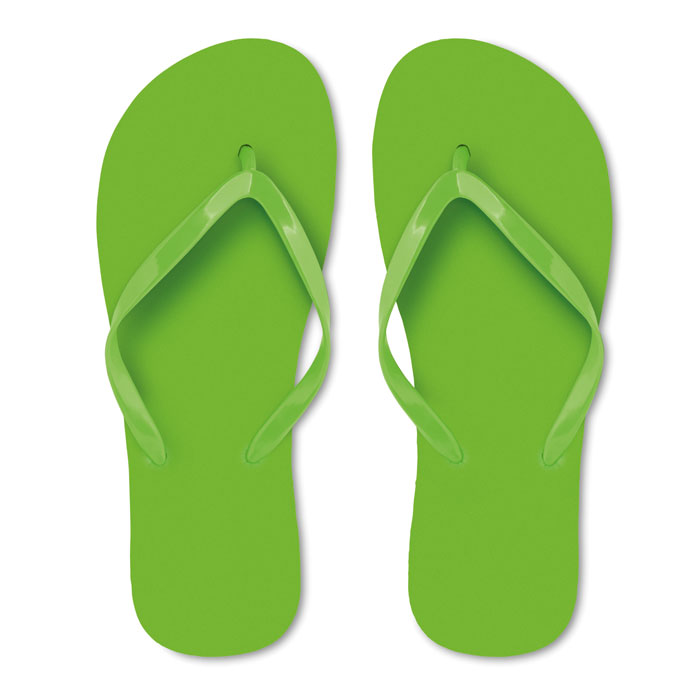 HONOLULU - PE slippers L - met logo of onbedrukt bestellen - Limoen