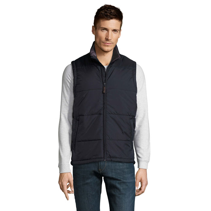 WARM - WARM Gewatteerde Bodywarmer - bedrukt of onbedrukt verkrijgbaar - Marine