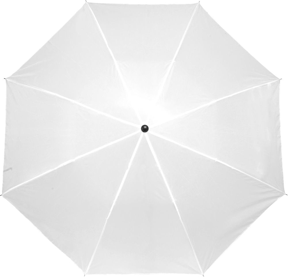 Polyester (190T) paraplu Mimi - kopen of bedrukken - Wit