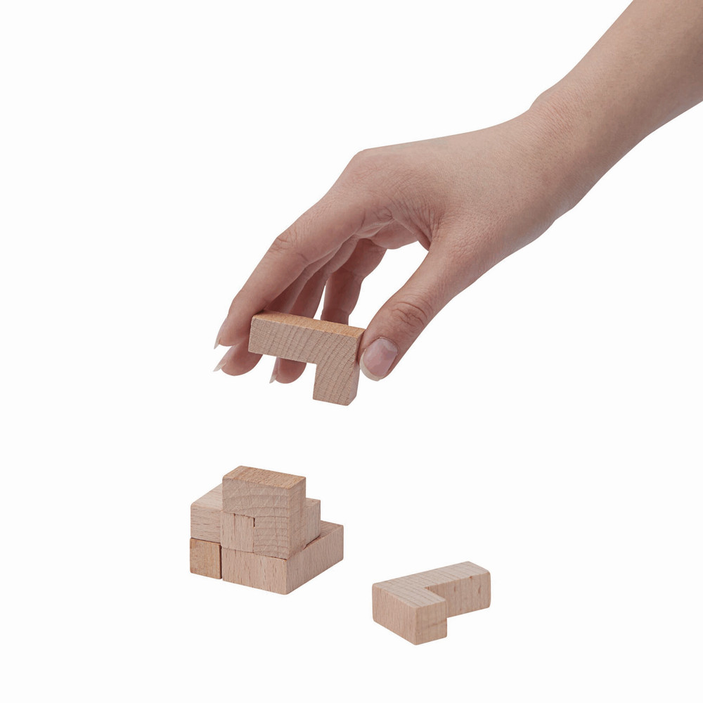 CRAZY CUBE - Houten puzzel - kopen of bedrukken