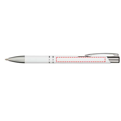 Moneta aluminium balpen (blauwe inkt)